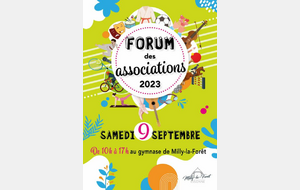 Forum des Associations le 9 septembre 2023